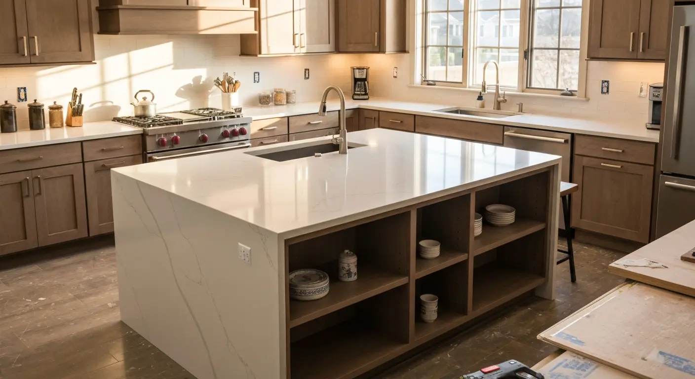 Kitchen island design