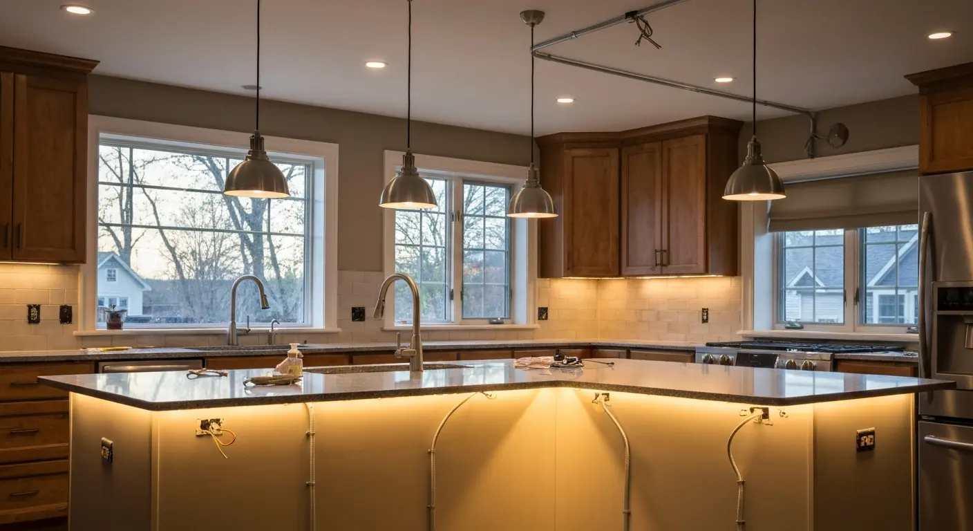 Kitchen lighting fixtures