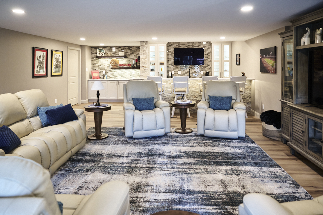 Guest suite basement renovation in Fort Lee, NJ