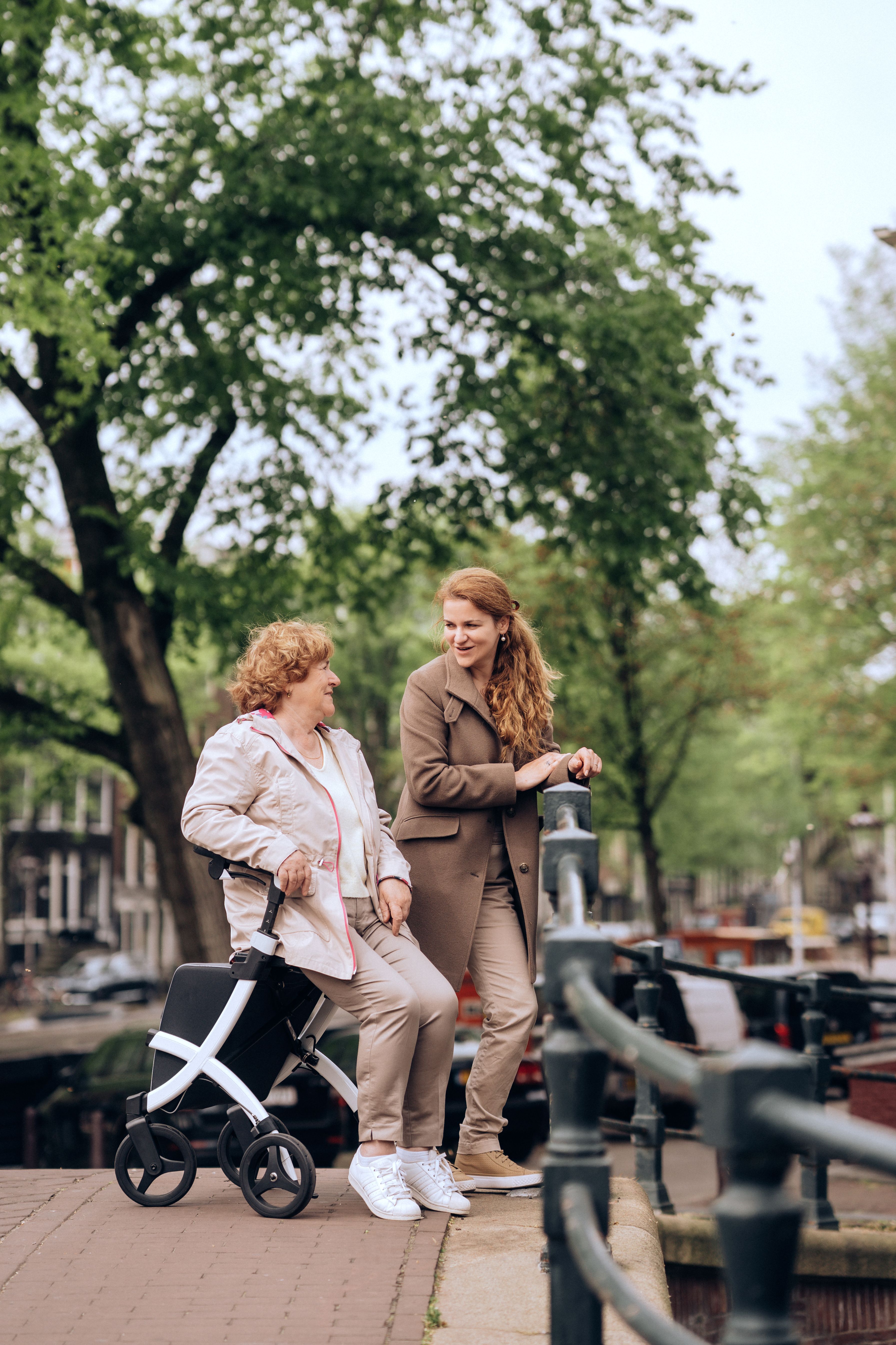 Caregiver managing chronic care needs