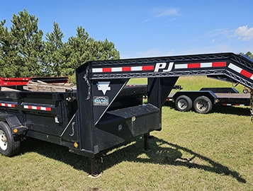 Gooseneck-Dump-Trailer-Rental-PJ