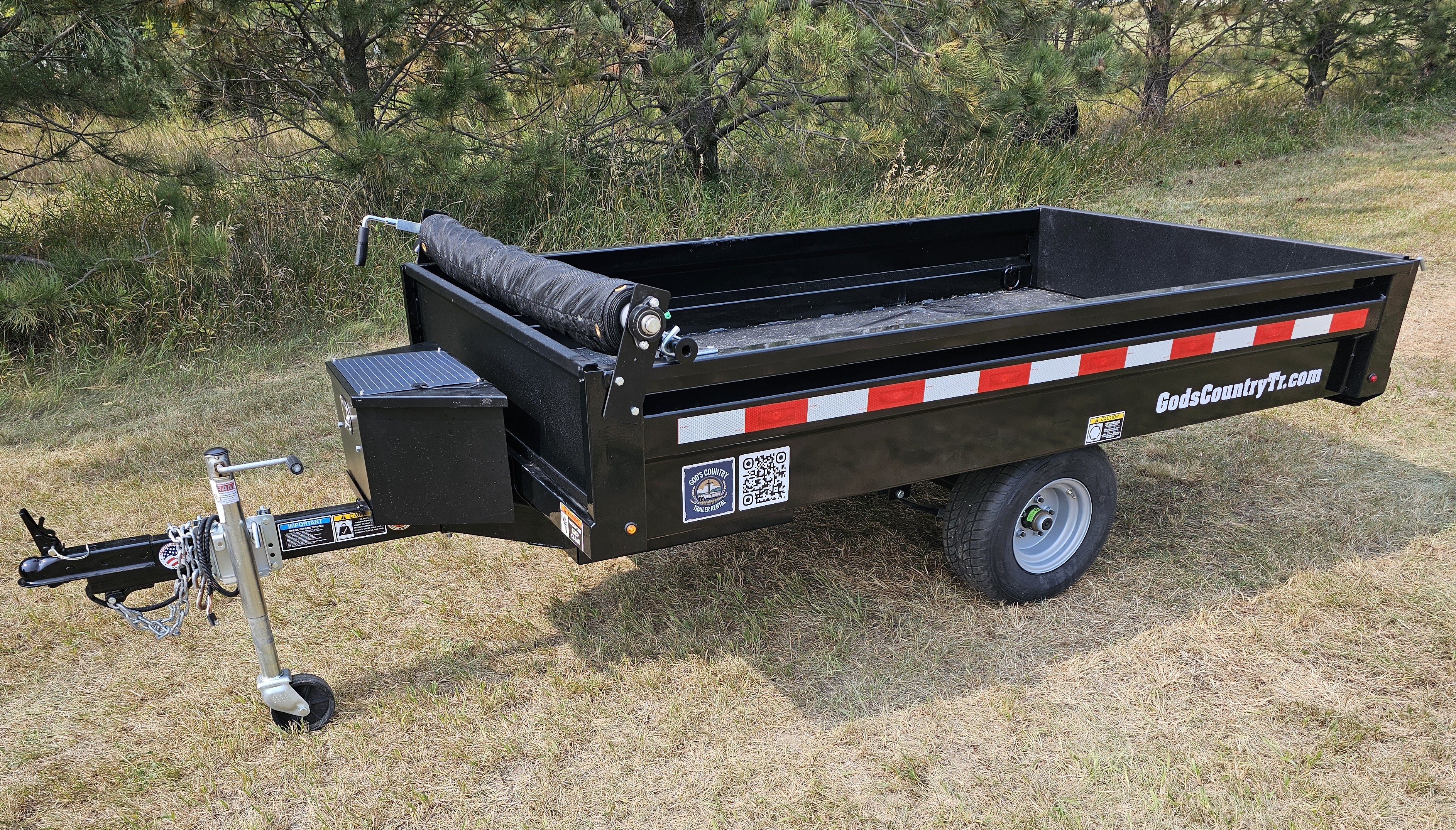 Utility-Dump-Trailer-Single-Axle