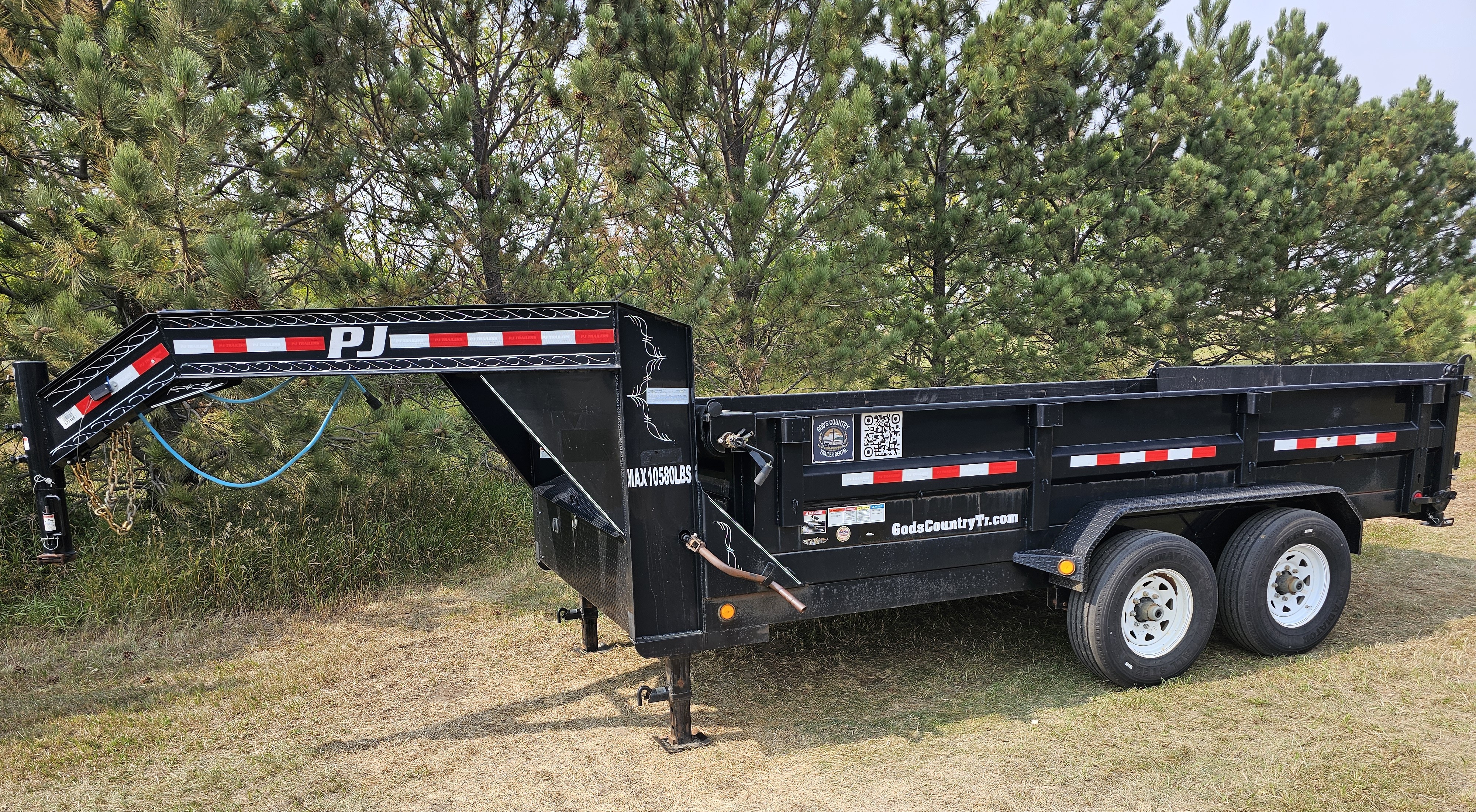 Gooseneck-Dump-Trailer-Rental-PJ