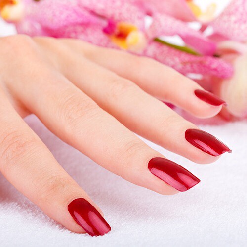 UV hard gel nails at Beauty Essence Spa