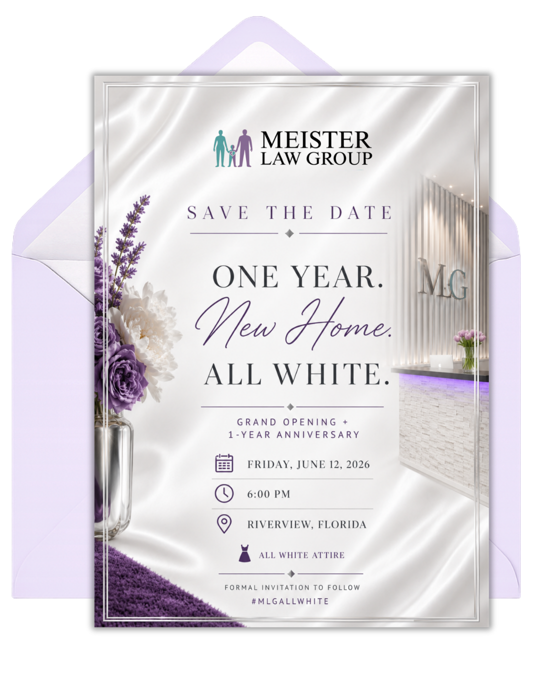 Meister Law Group Save the Date — Grand Opening June 12, 2026