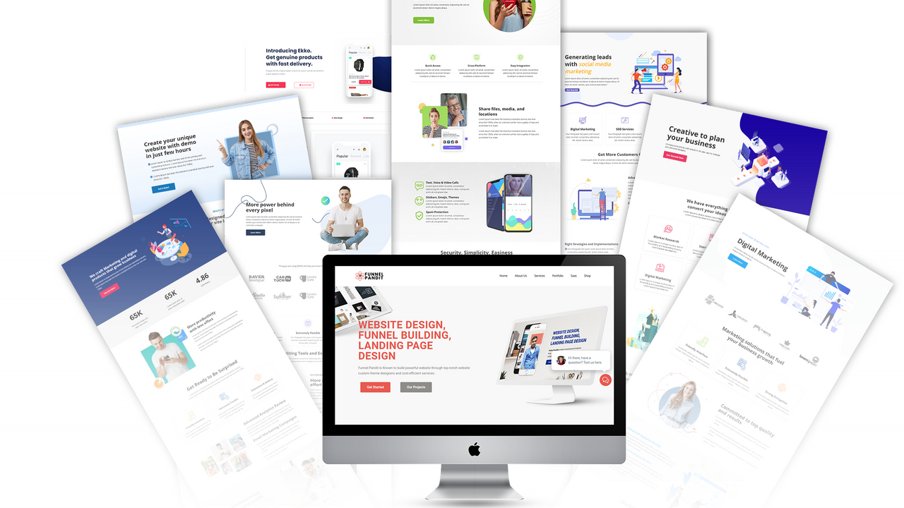 26 GHL Website Templates for Agencies in Low Budget