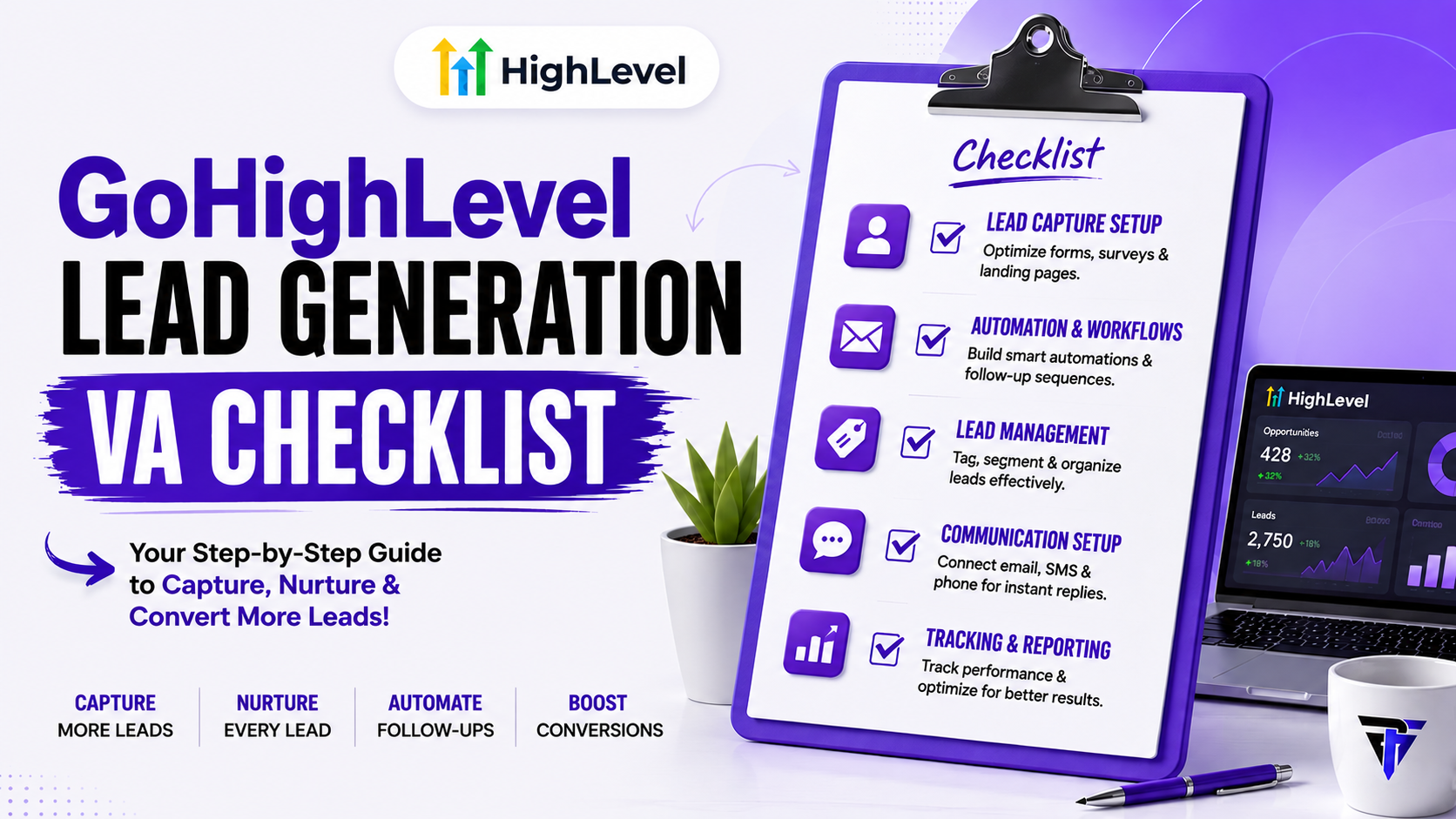 GoHighLevel Lead Generation VA Checklist