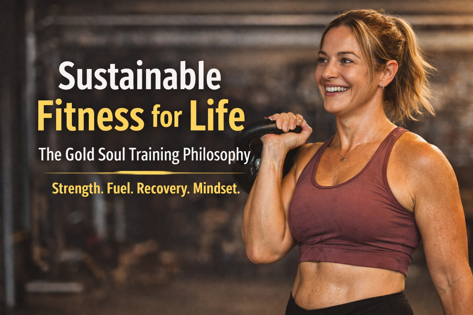 Sustainable Fitness for Women | Gold Soul Training