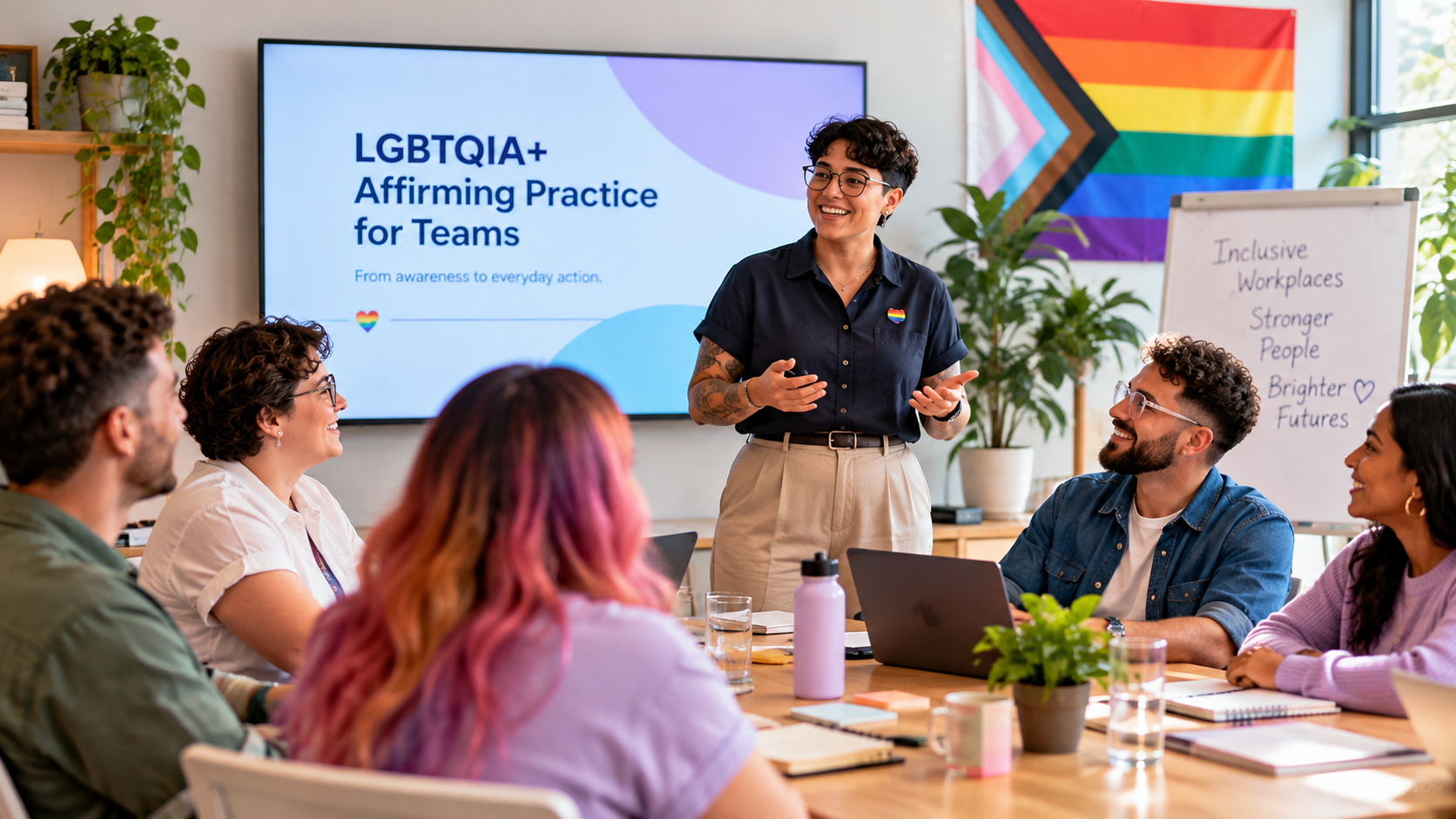 LGBTQIA+ Affirming Practice for Teams