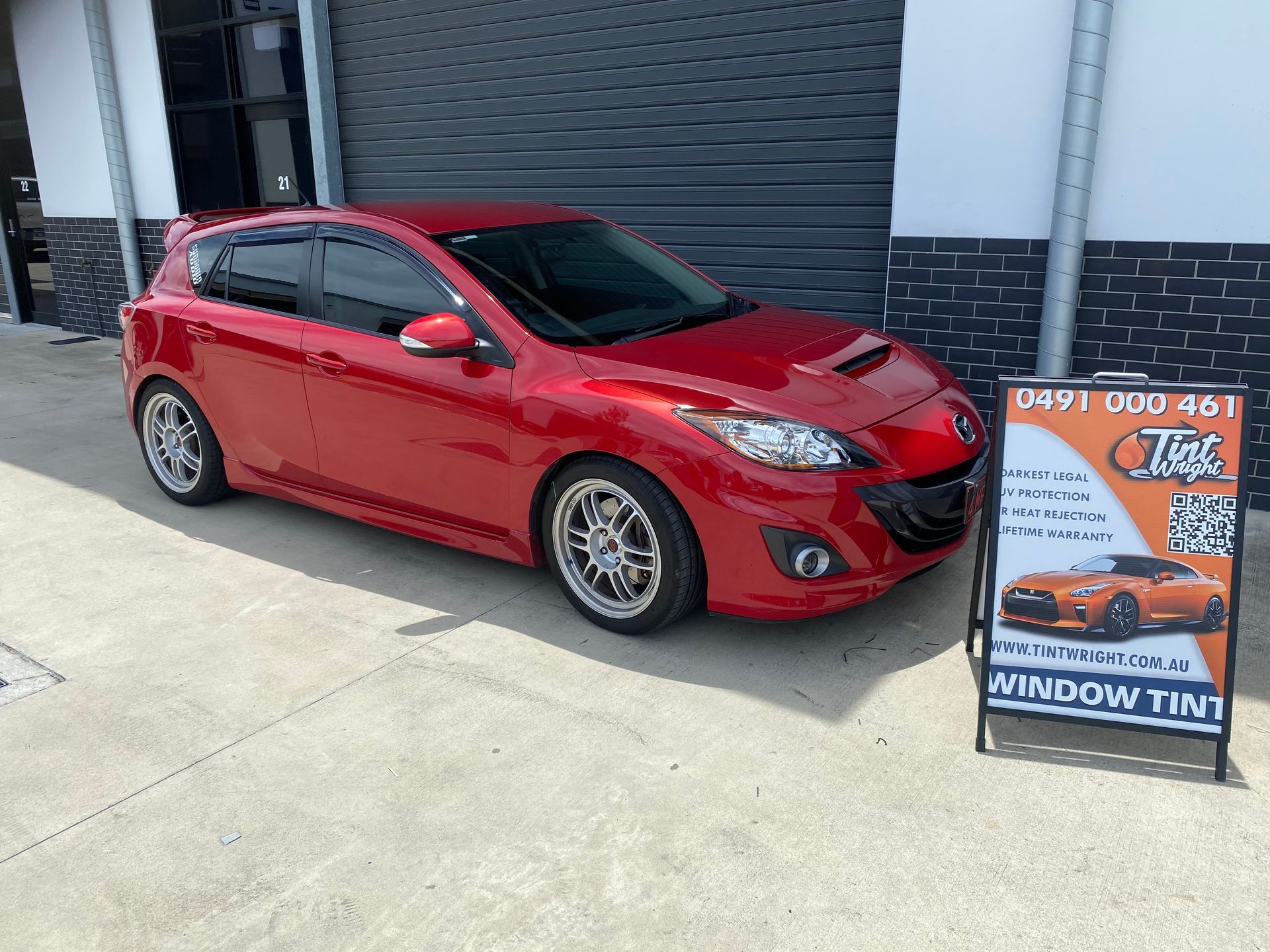 Recent window tinting job by Tint Wright near Corinda