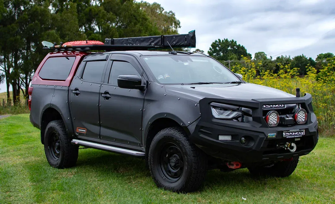 Isuzu D-Max window tinting Brisbane