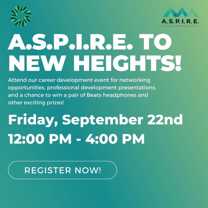 Social post: A.S.P.I.R.E. to New Heights