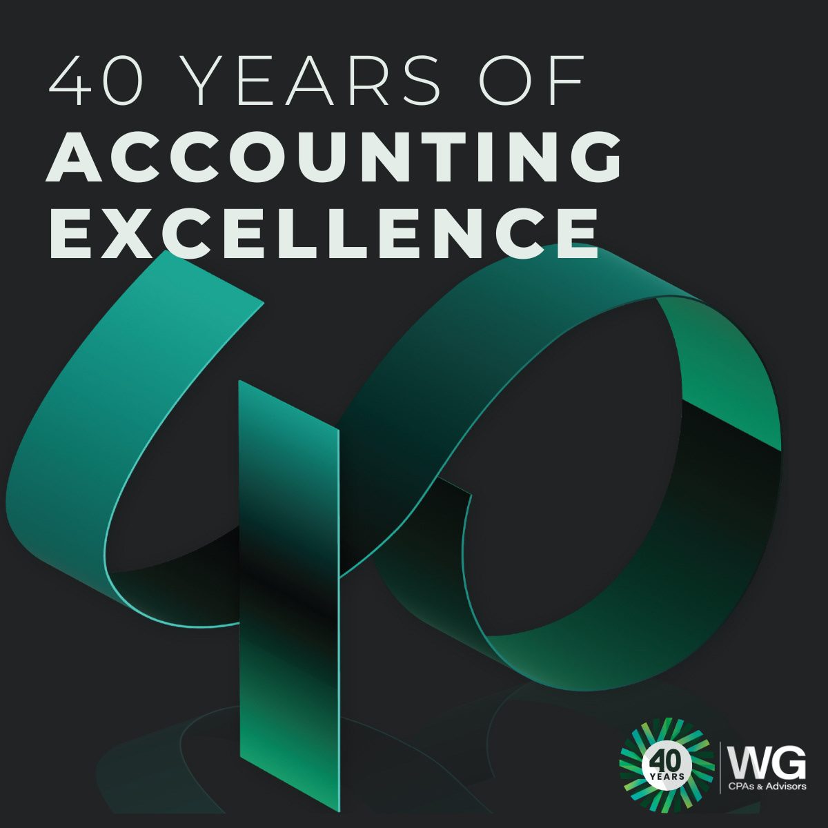 40 Years of Accounting Excellence post