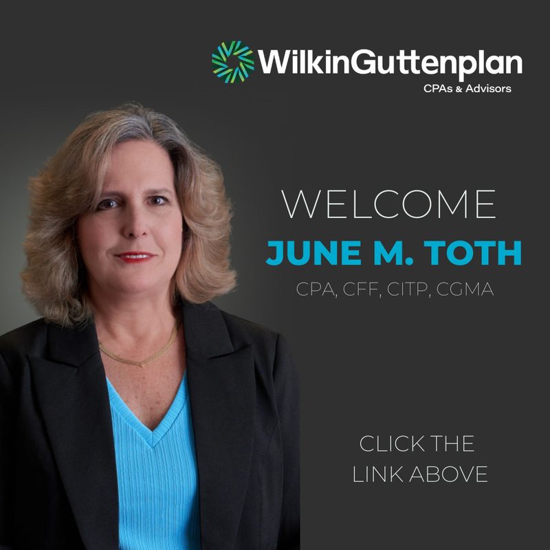 Welcome June M. Toth social post
