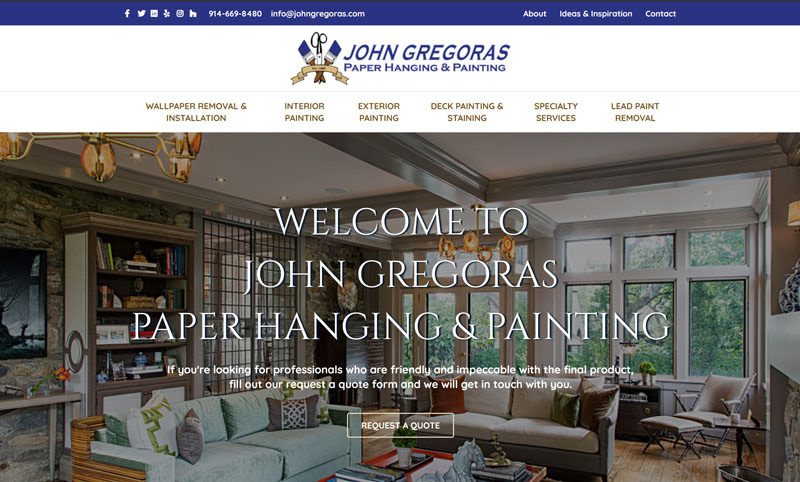 John Gregoras homepage