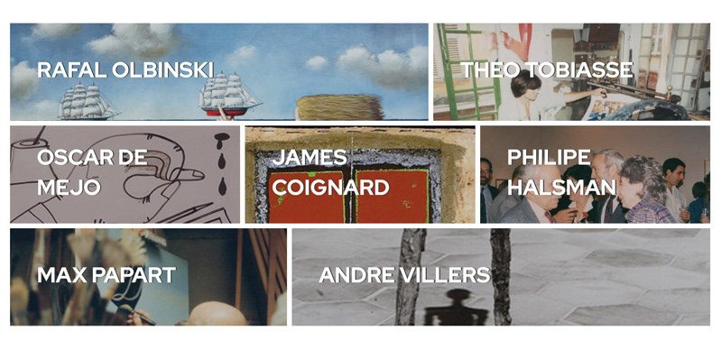 Patinae artists grid