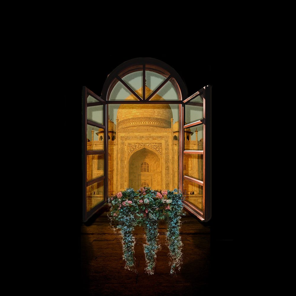 Window onto a palace
