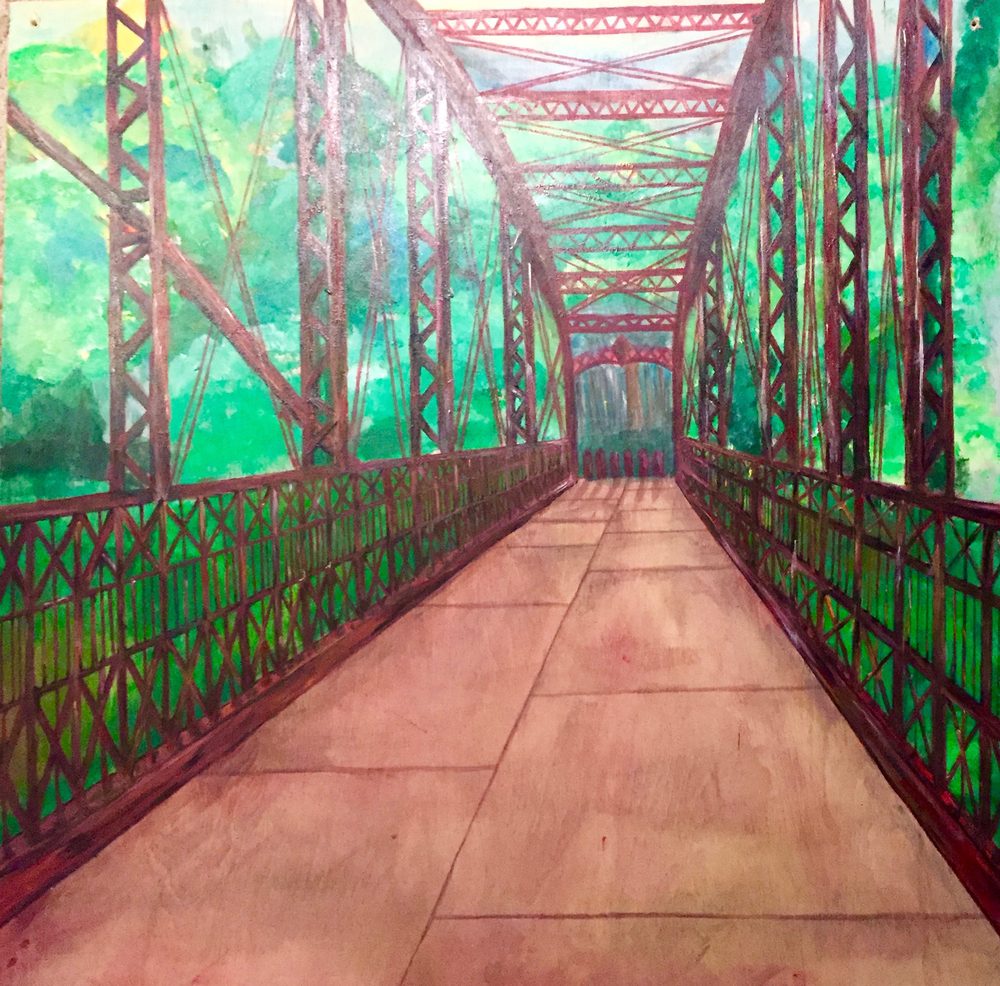 Painted bridge