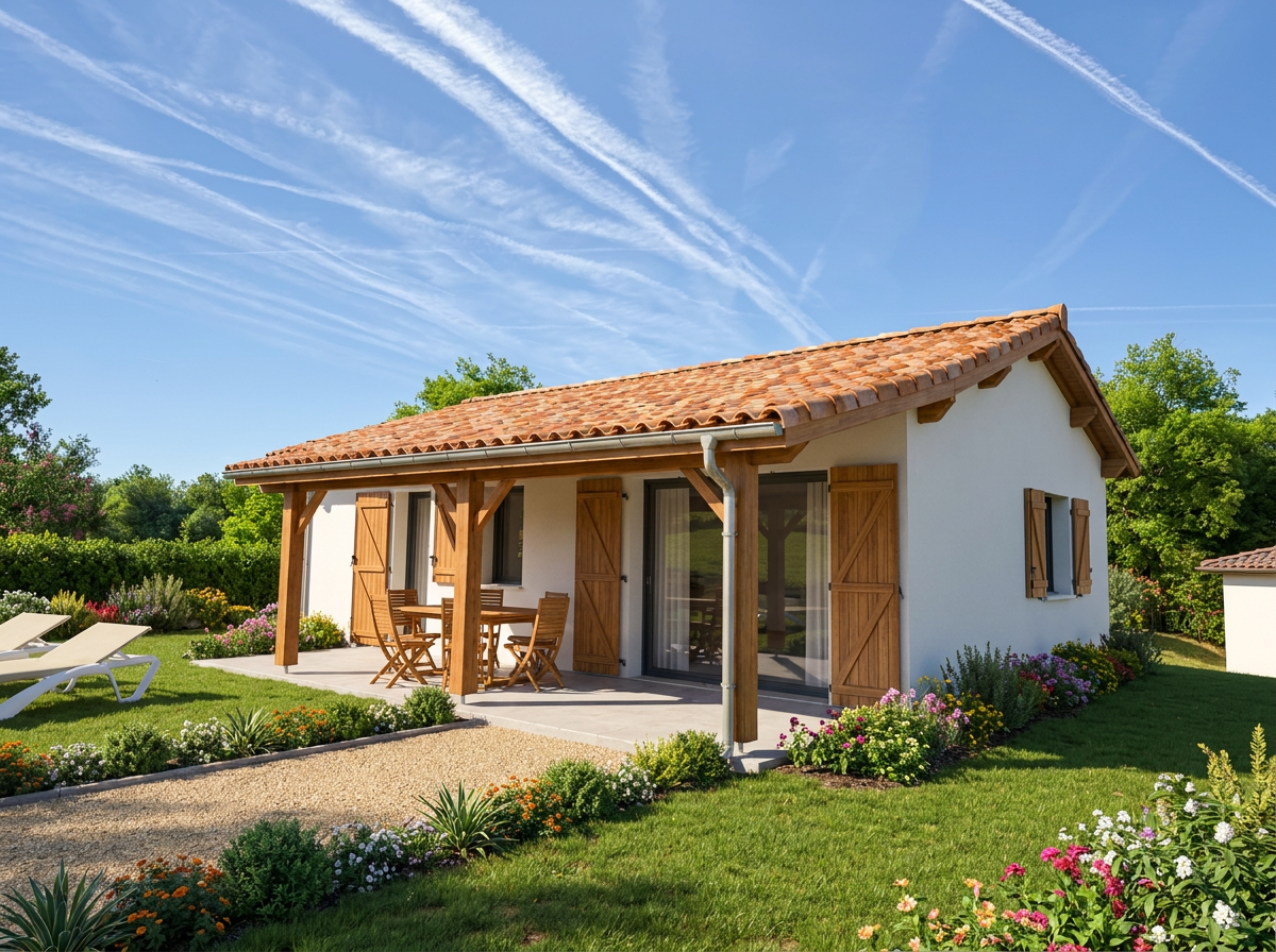 Vakantiewoning met terras op Village des Cigales