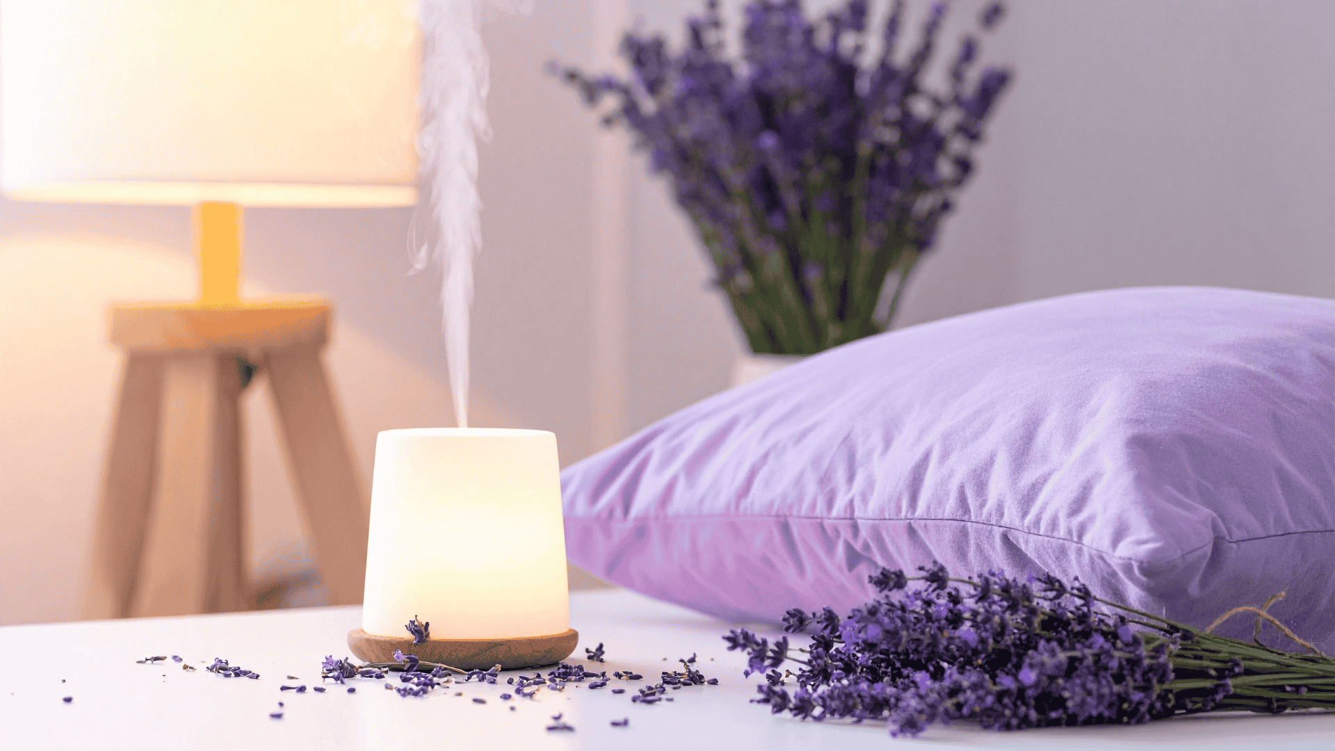 diffuser with lavender oil