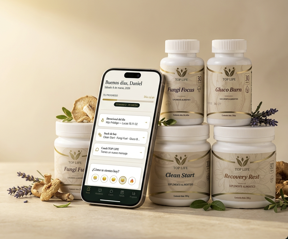 Stack de productos TOP LIFE ÉXODO 40