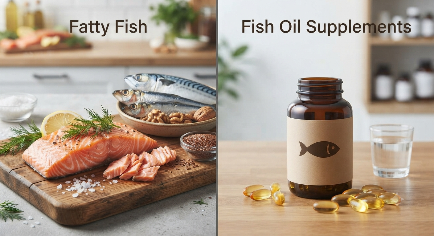 魚油與Omega-3脂肪酸的來源對比