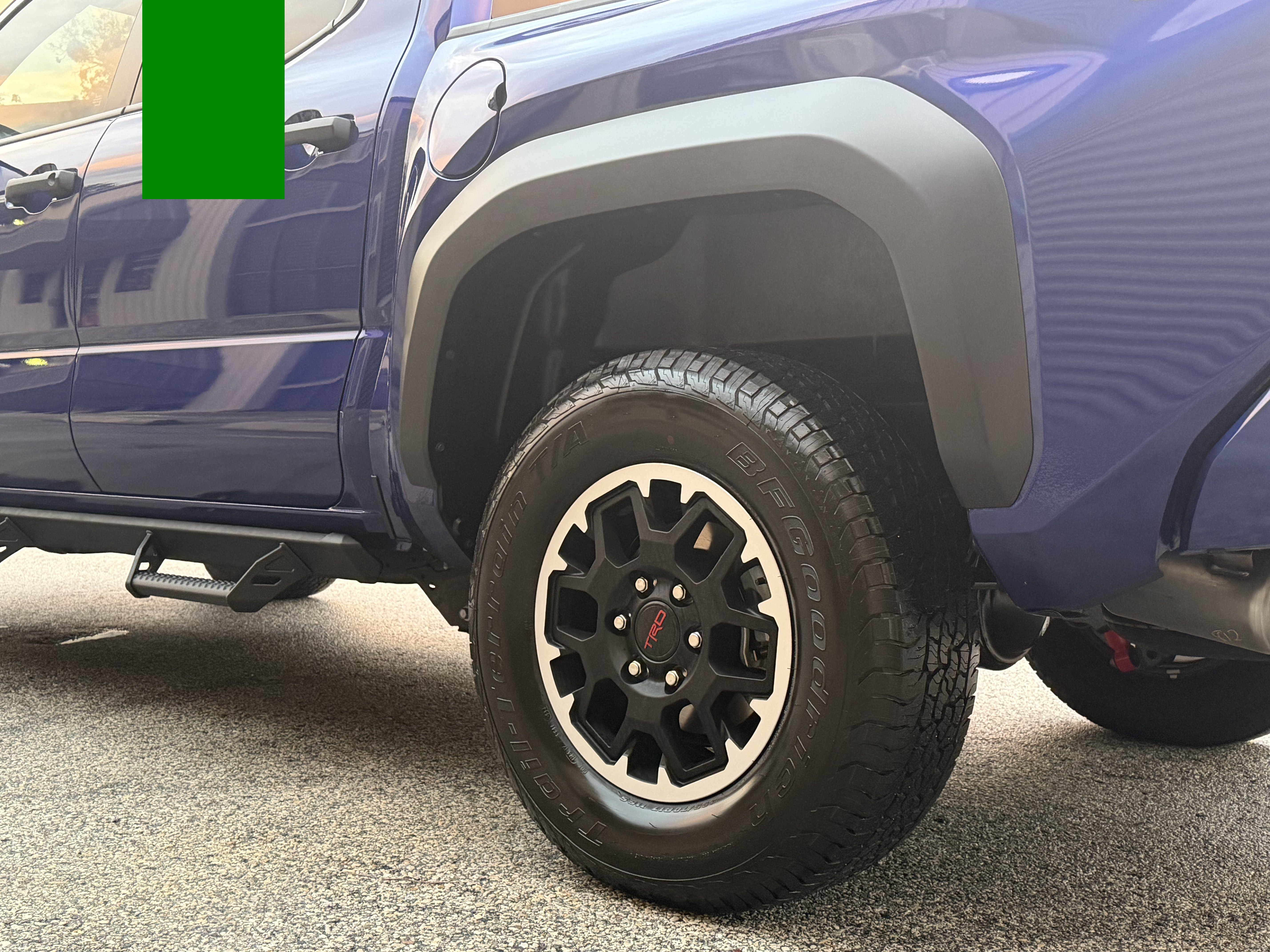 Black Cadillac SUV detailing