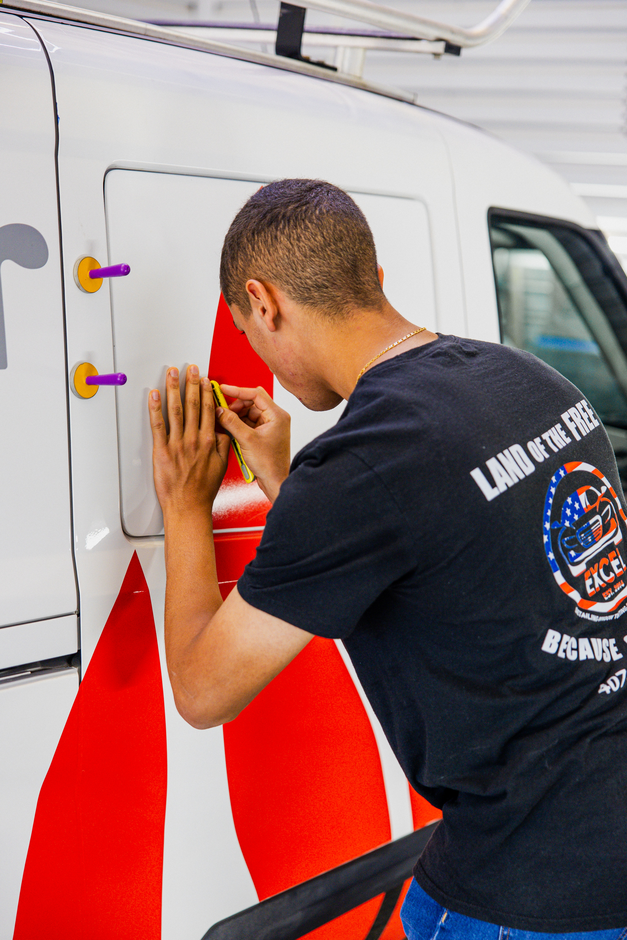 Citrus Coffee van wrap
