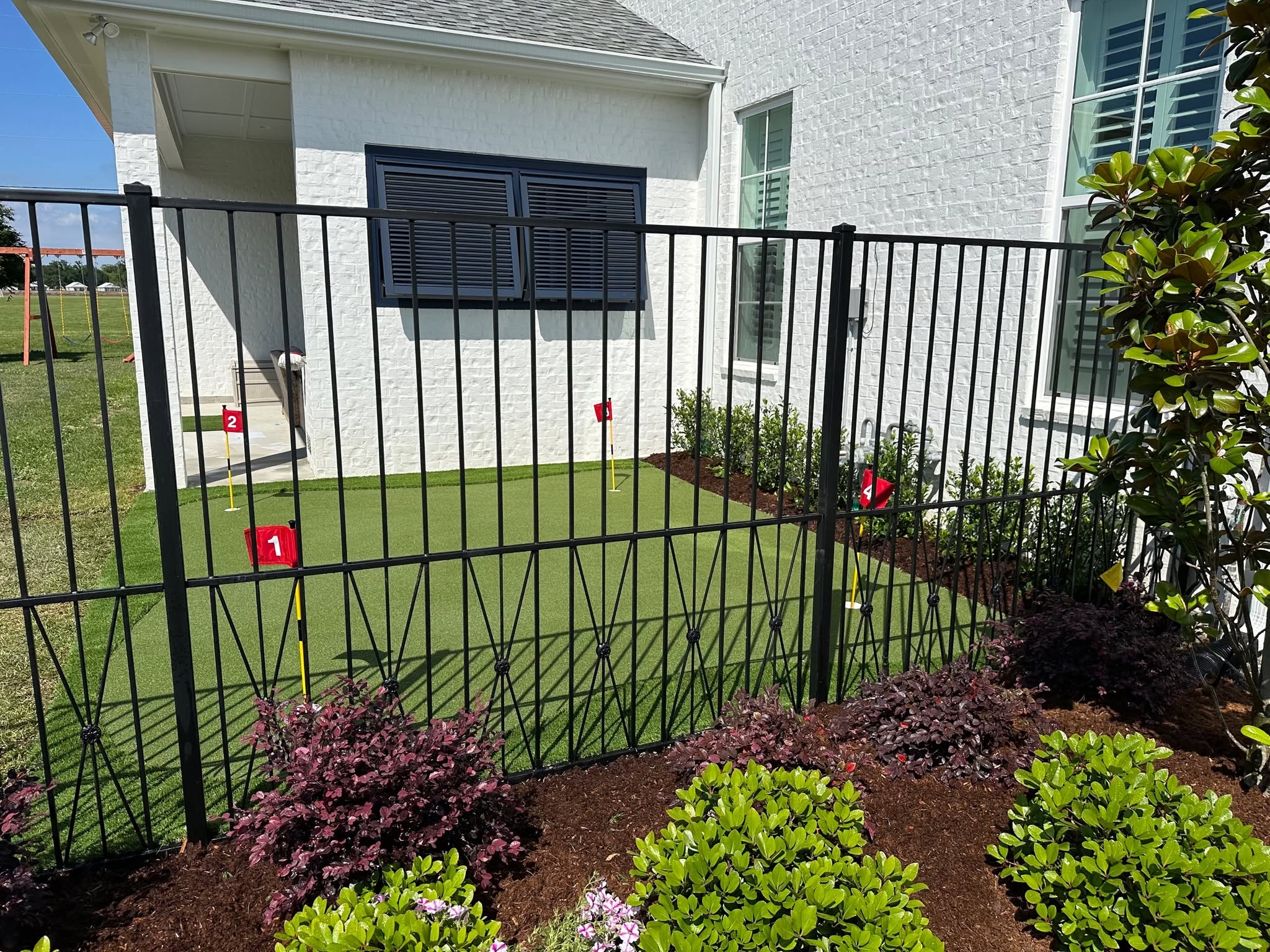 Fence installation