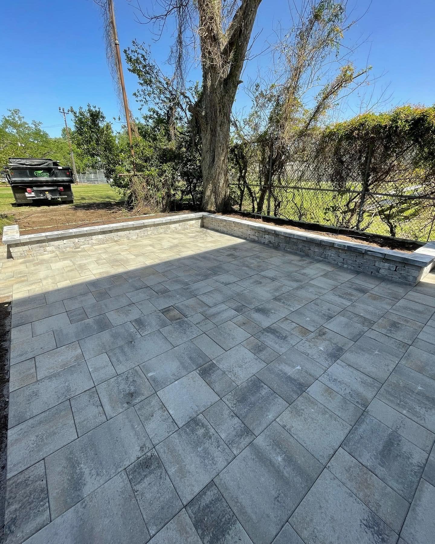 Hardscaping and paver installation