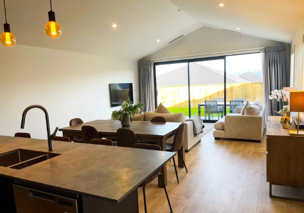 Inside of finished house build