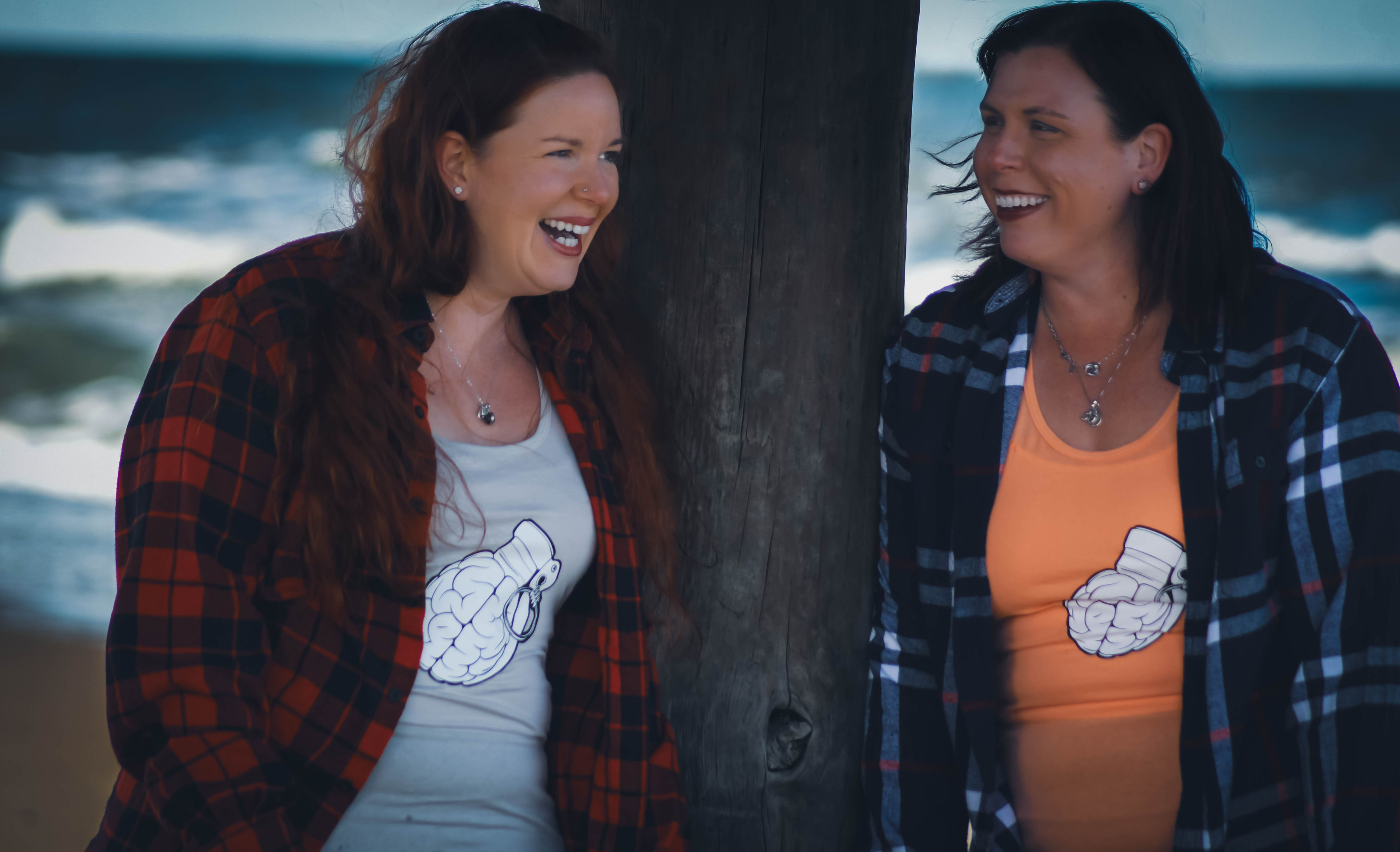 Suzanne and Paige, founders of Brain Grenade Agency