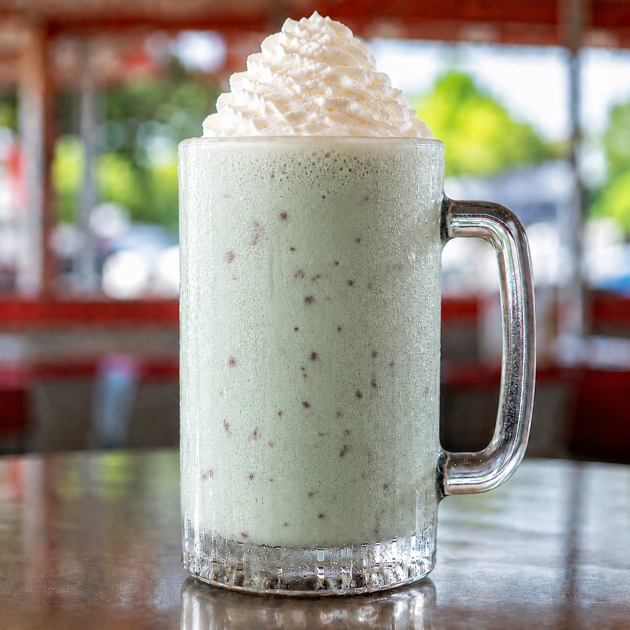 Mint Chocolate Chip Milkshake