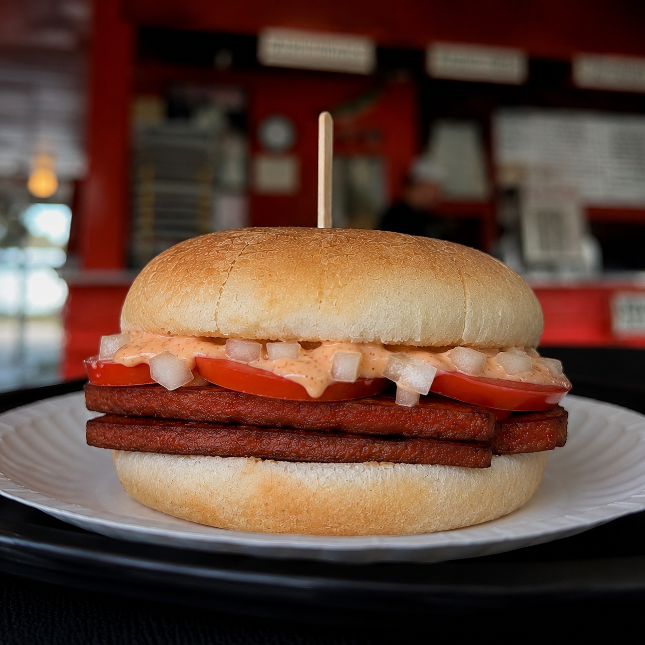 California Pork Roll Sandwich