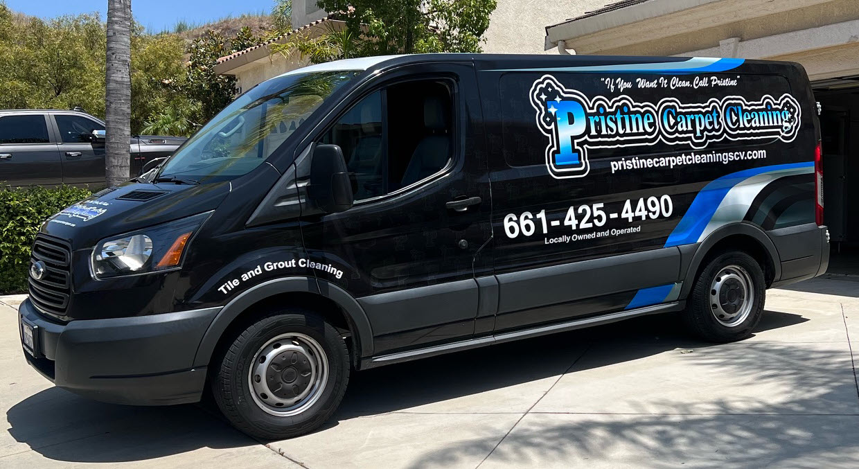 Pristine Carpet Cleaning Van - About Us