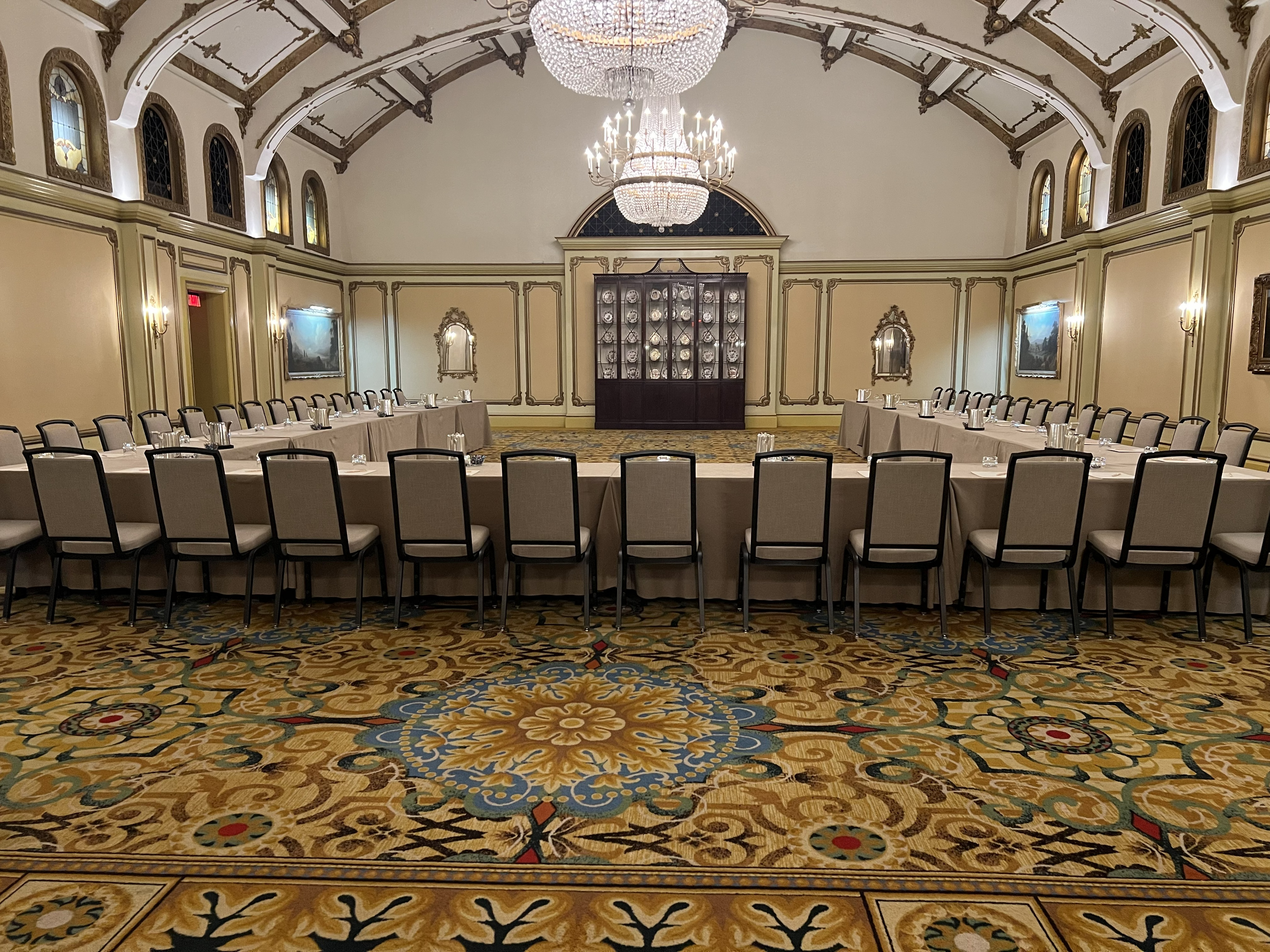U-Shaped Conference Table