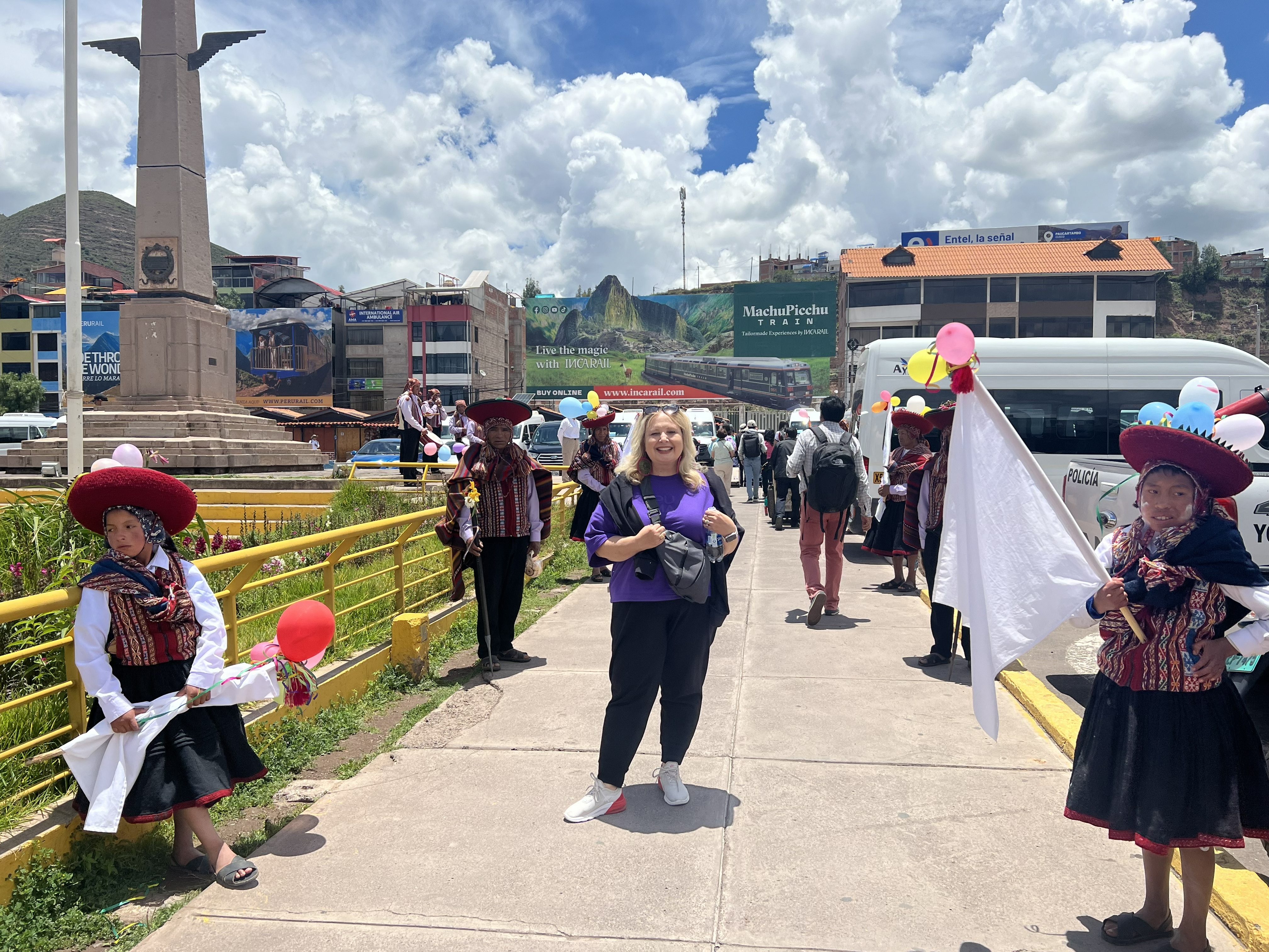 Cheryl in Peru