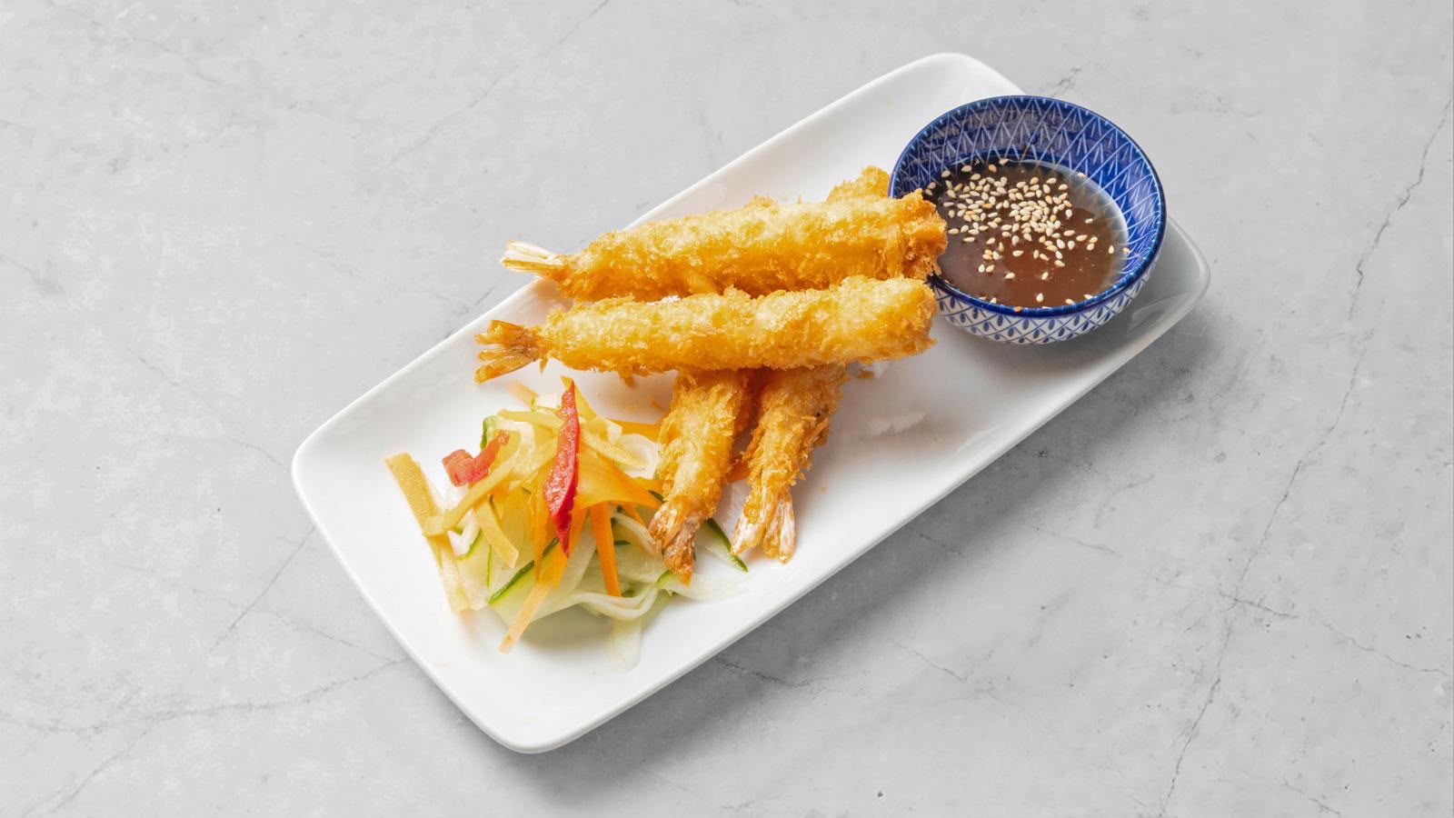 Asian dishes cooked fresh at The Anchor Bookham