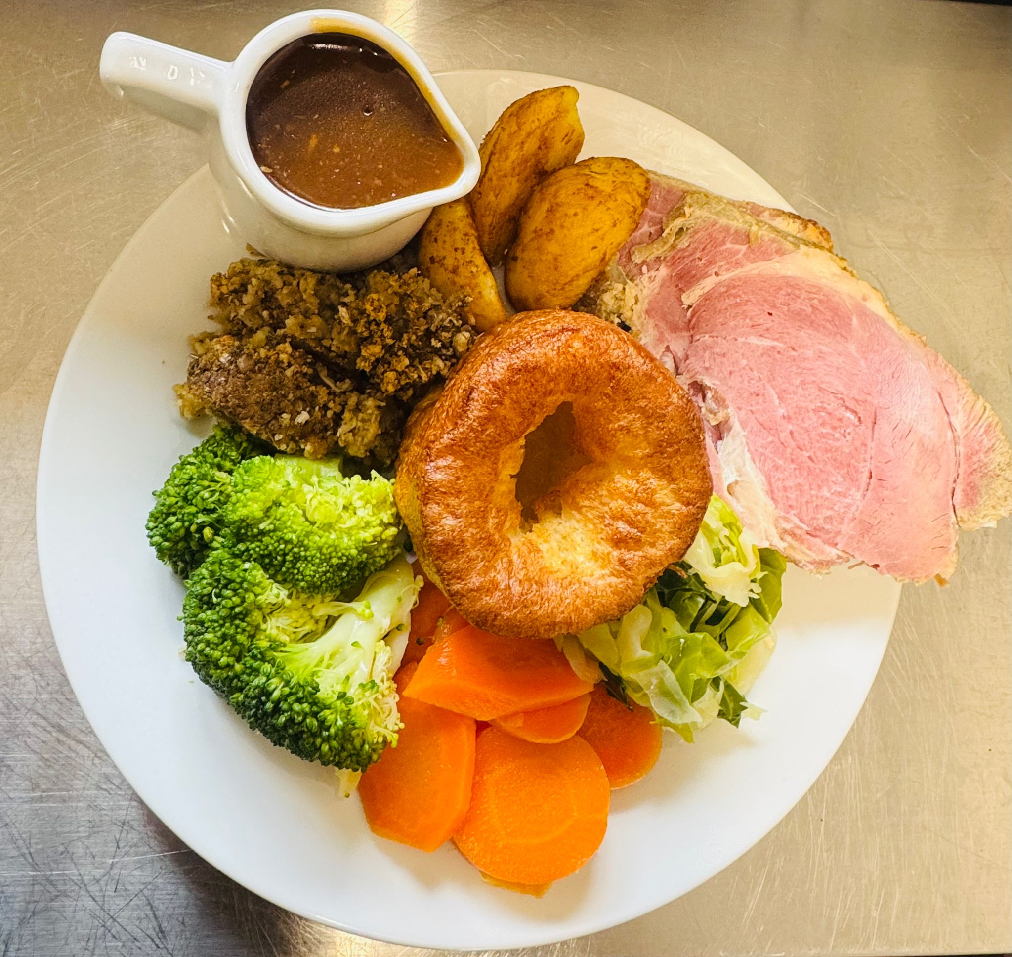 Sunday roast at The Anchor, Great Bookham