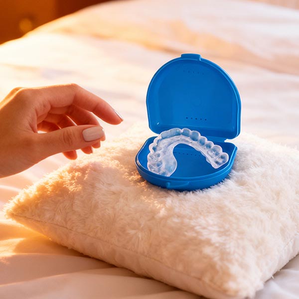 Professional grade custom soft night guard with precision fit