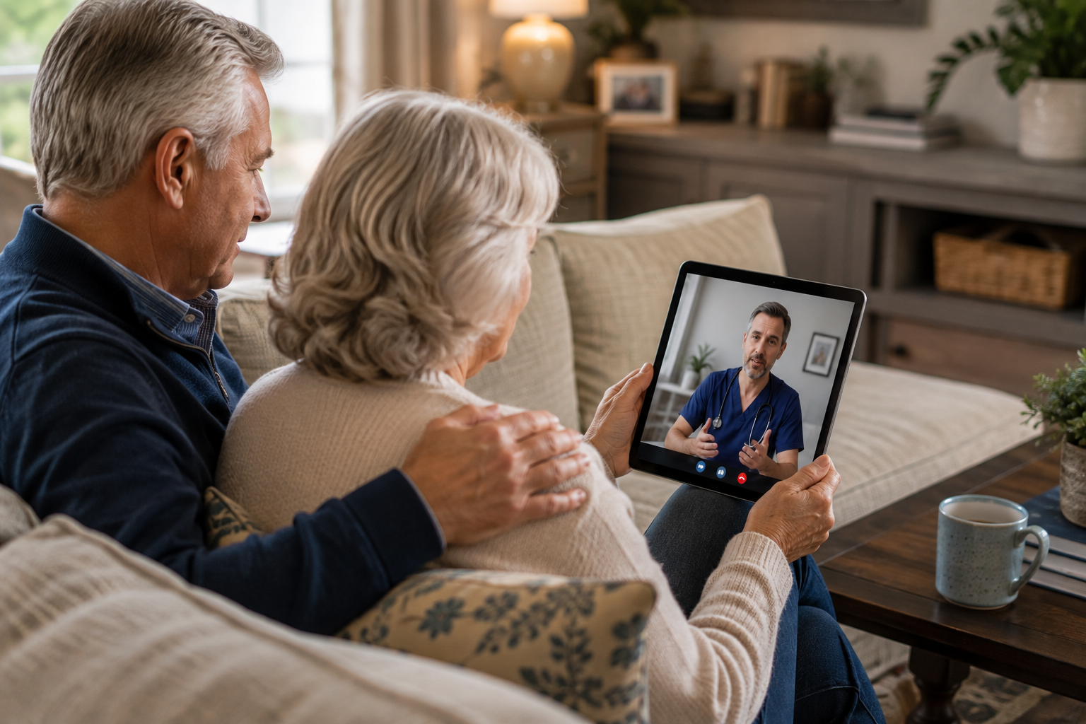 Virtual visit with a Holy City Med provider by secure video