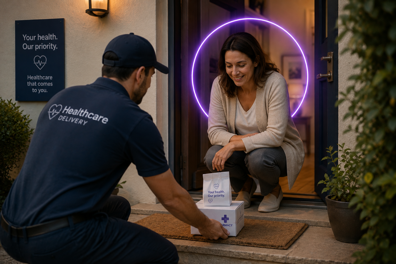 Weight Loss+ medication delivered to a patient&rsquo;s front door