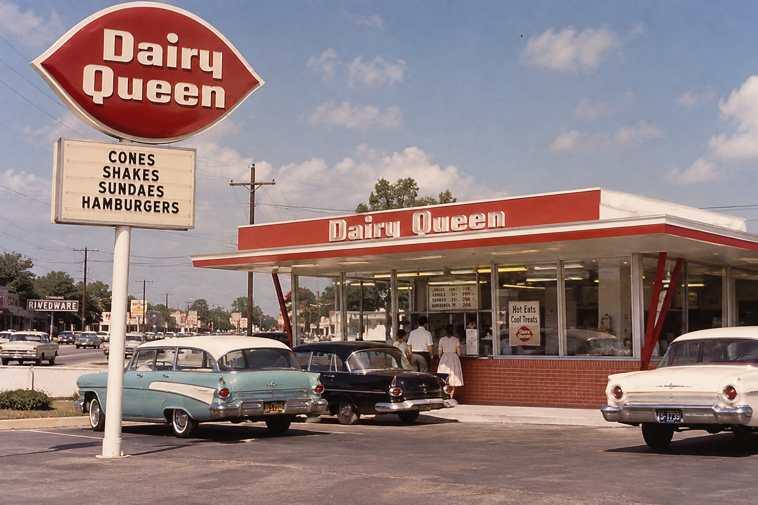 The Dairy Queen on Rivers Avenue run by the Wells family