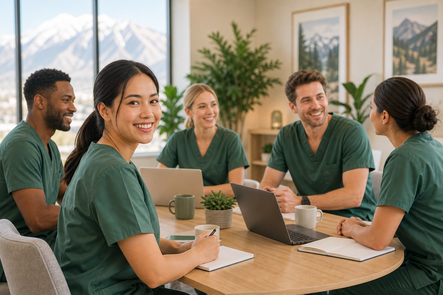 Zion Personal Care team meeting