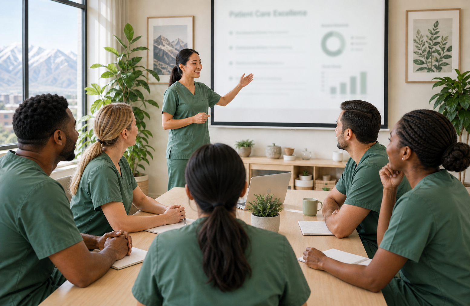 Zion Personal Care training session