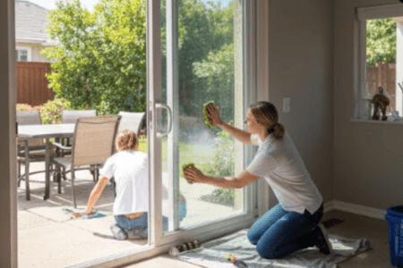 Phoenix AZ Sliding Glass Door Cleaning