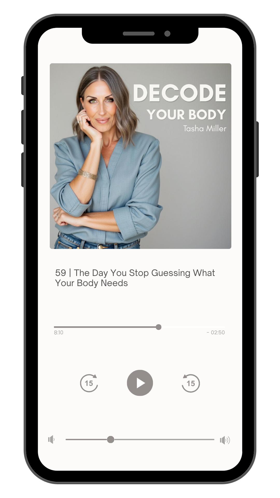 Tasha Miller podcast cover Decode Your Body