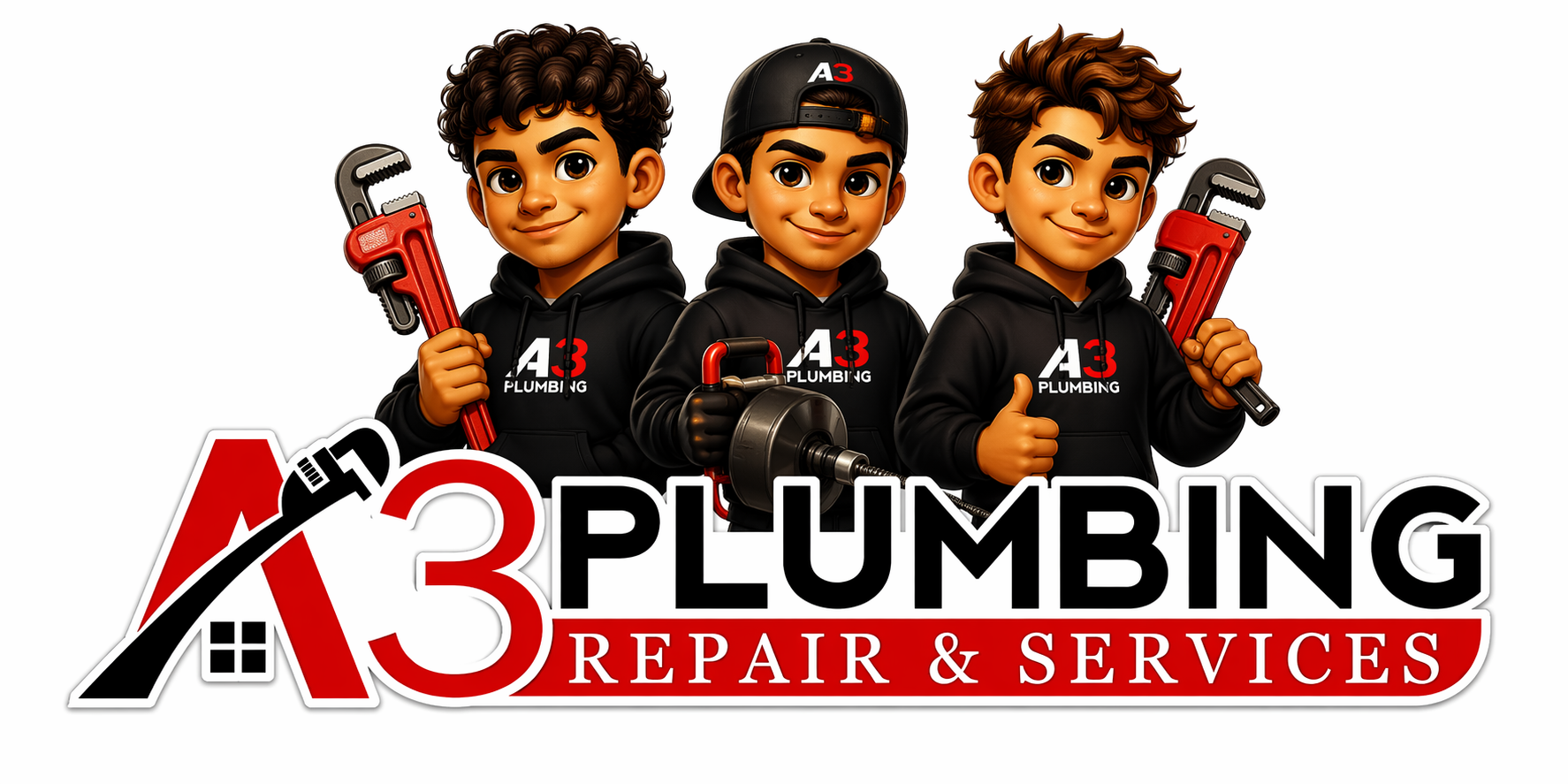 A3 Plumbing logo