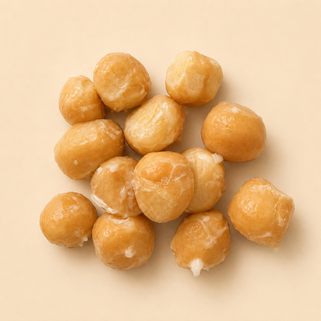Glazed donut holes