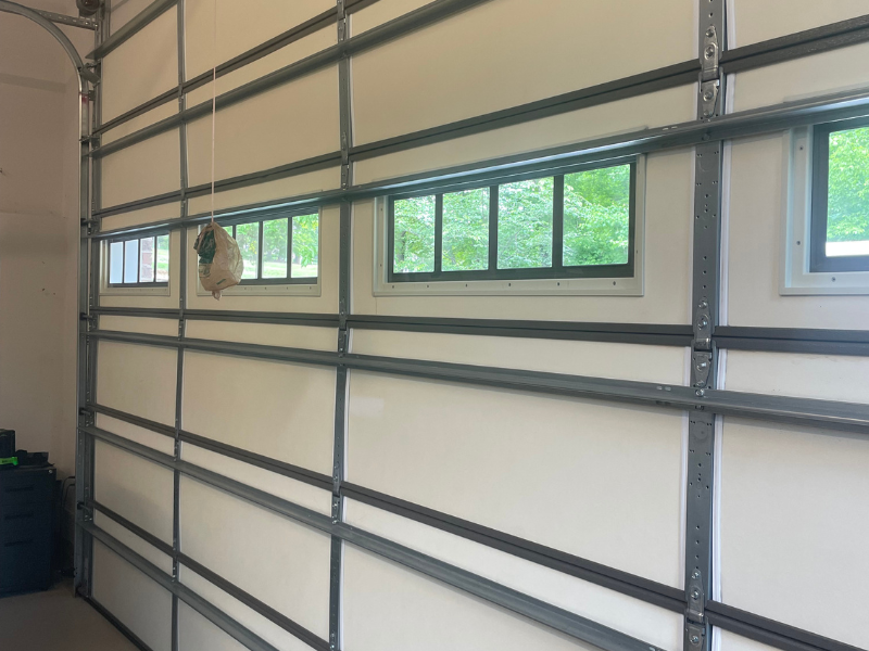 Double car garage door